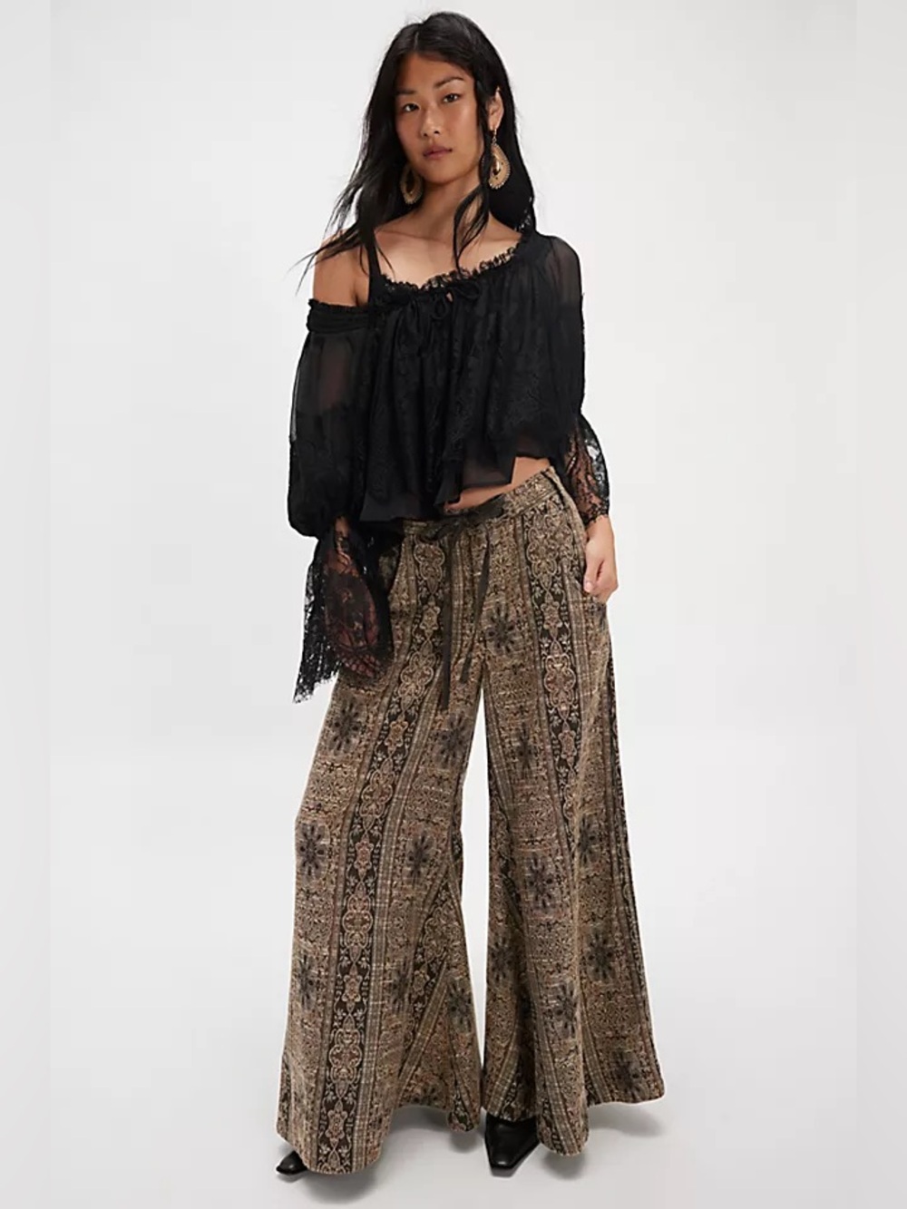 NWT Free People Wide Leg Pants Size 10